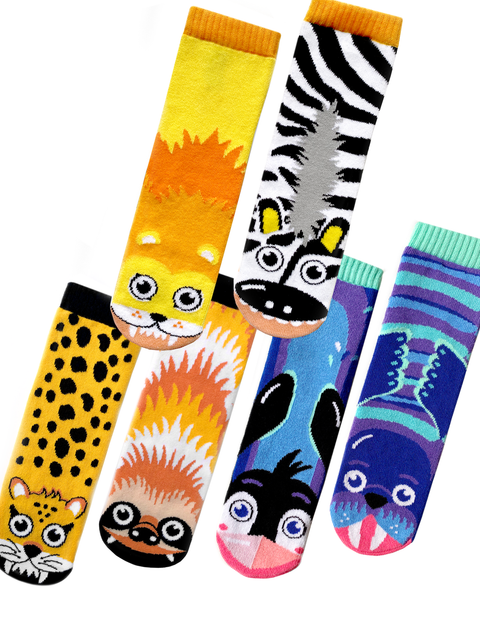 GO WILD! ZOO SOCKS GIFT BUNDLE