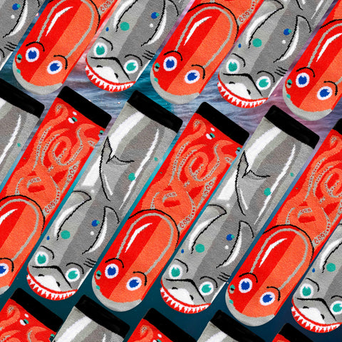 BEACH PARTY! Shark Octopus Socks Party Pack (12, 24, or 48 Pairs)