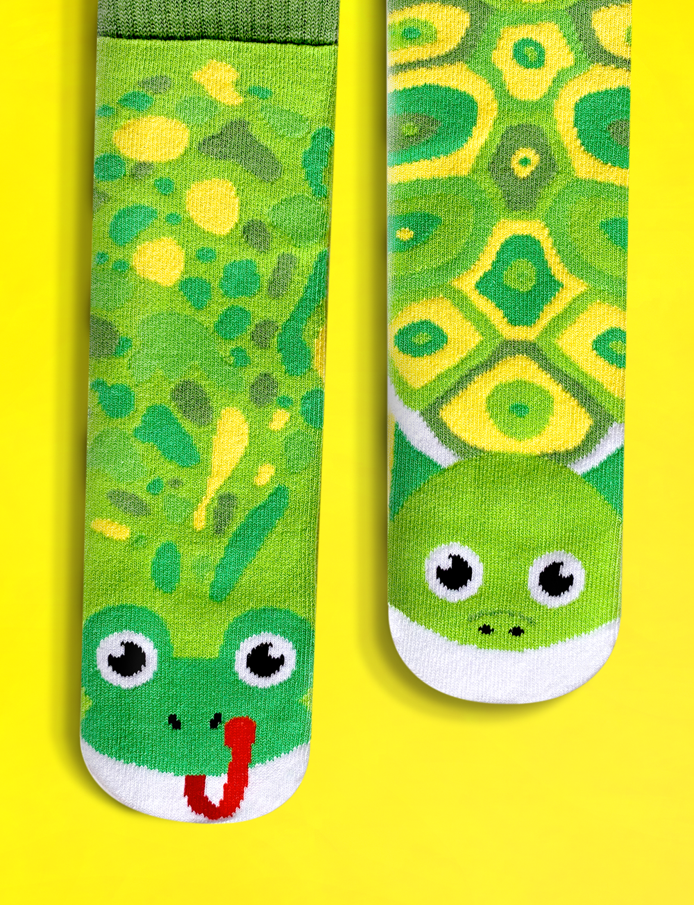 KIDS FROG & TURTLE NO SLIP SOCKS