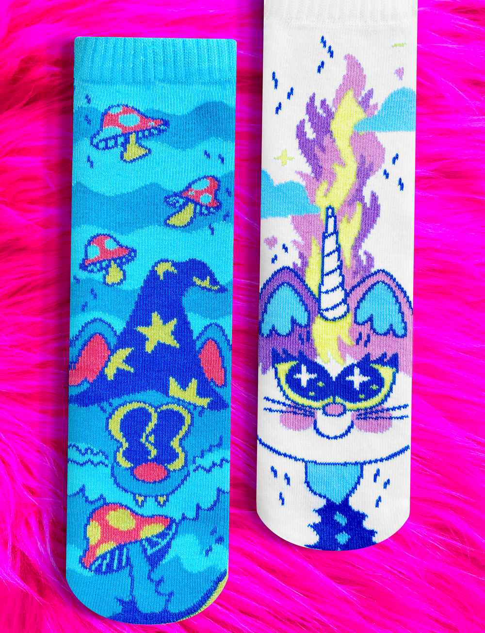 KIDS ABRA & CATABRA NO SLIP SOCKS