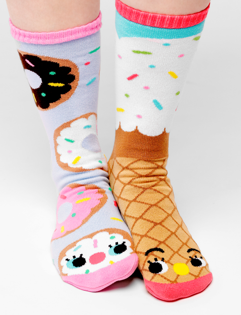 ADULT DONUT & ICE CREAM SOCKS