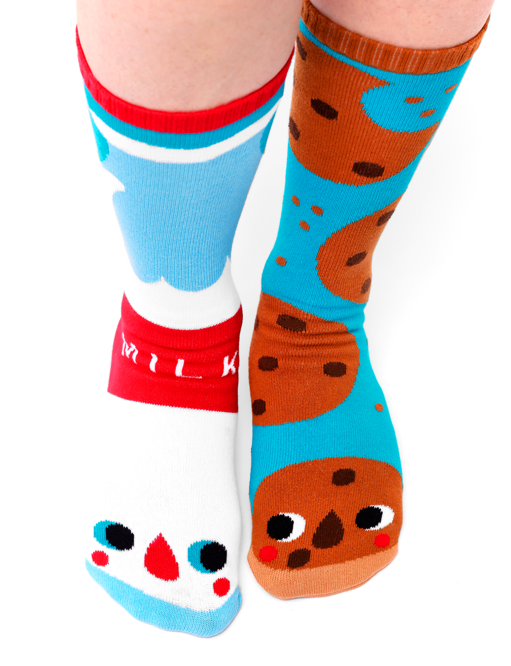 ADULT MILK & COOKIES SOCKS