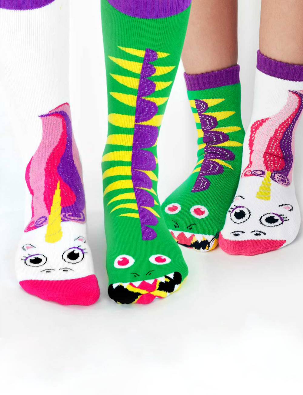 DRAGON & UNICORN MATCHY MISMATCHY SOCKS SET