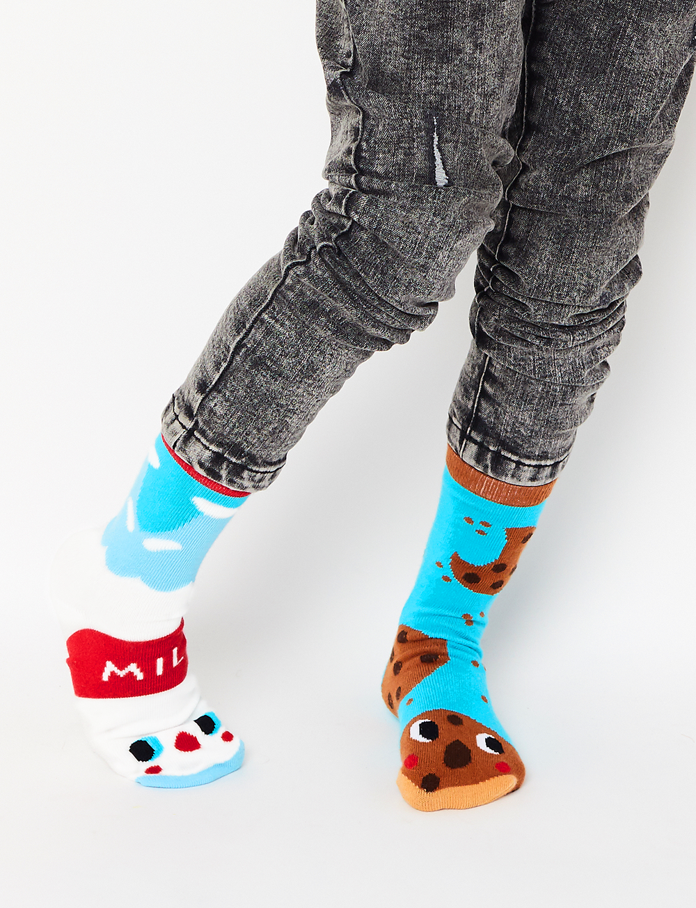 ADULT MILK & COOKIES SOCKS