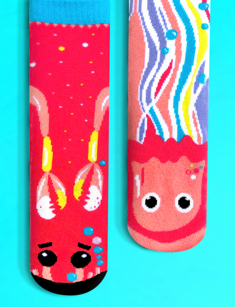 KIDS CRAB & JELLYFISH NO SLIP SOCKS