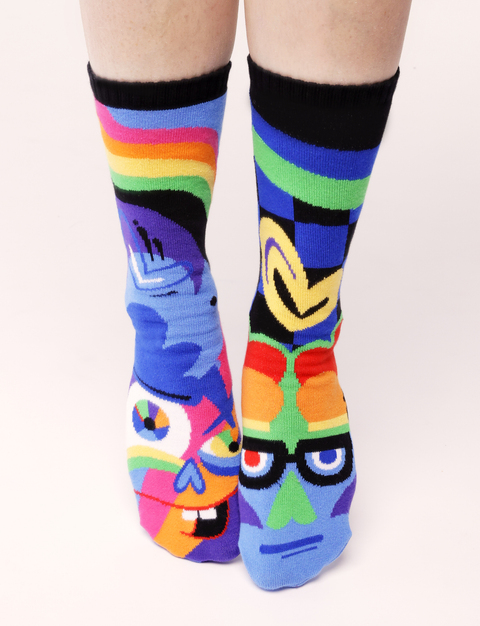 ADULT SILLY & SERIOUS SOCKS